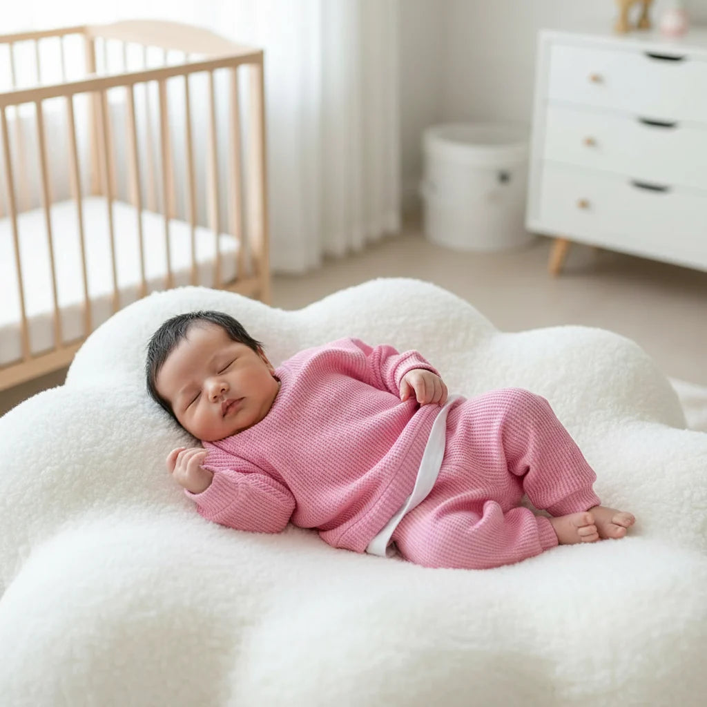 Waffle Cotton Toddler Two Piece Set Waffle Knit Exclusive