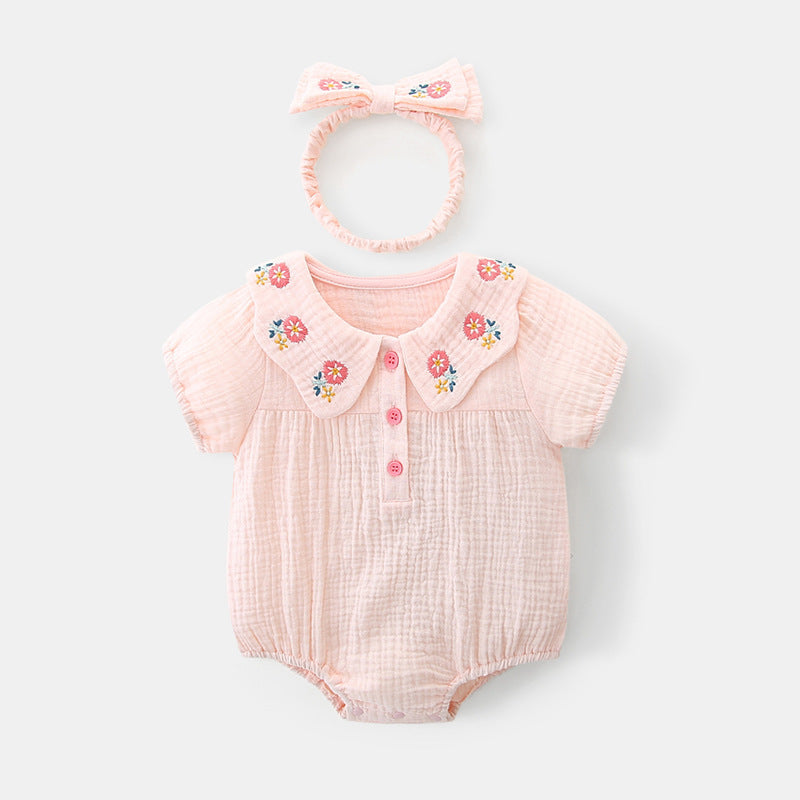 Newborn Baby Jumpsuits Baby Thin Pure Cotton