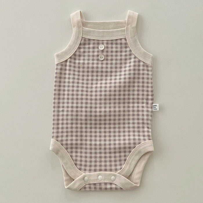 Newborn Cotton Sleeveless Jumpsuit Vest Garments