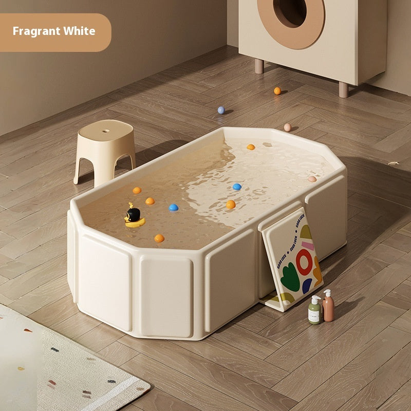 Children's Folding Baby Sitting Lying Newborn Integrated Bathtub