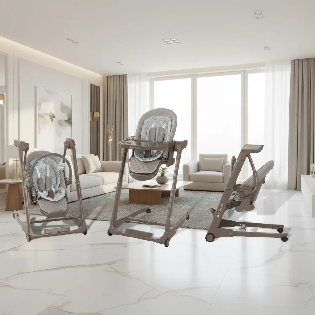 KIDILO Lux Edition Exclusive Electric Highchair Rocker