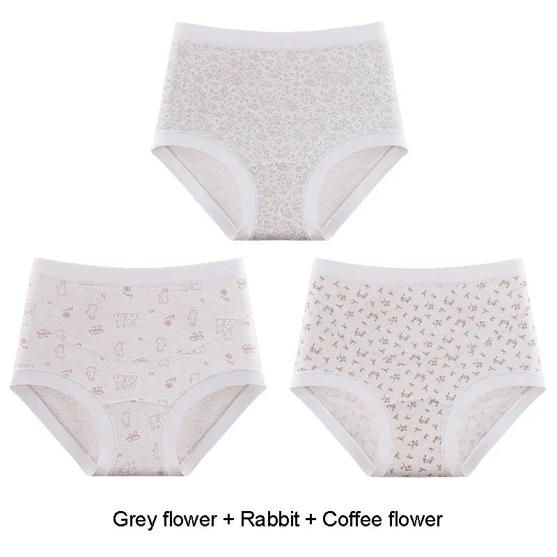 Postpartum Panties Breathable Women's Cotton Briefs Cartoon Intimate Clothes for Women Maternity Underwear Pregnant Panty Gifts
