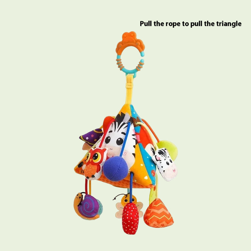 BabyJoy Newborn Puzzle Stroller Pendant Toy - Enhances Sensory And Motor Skills