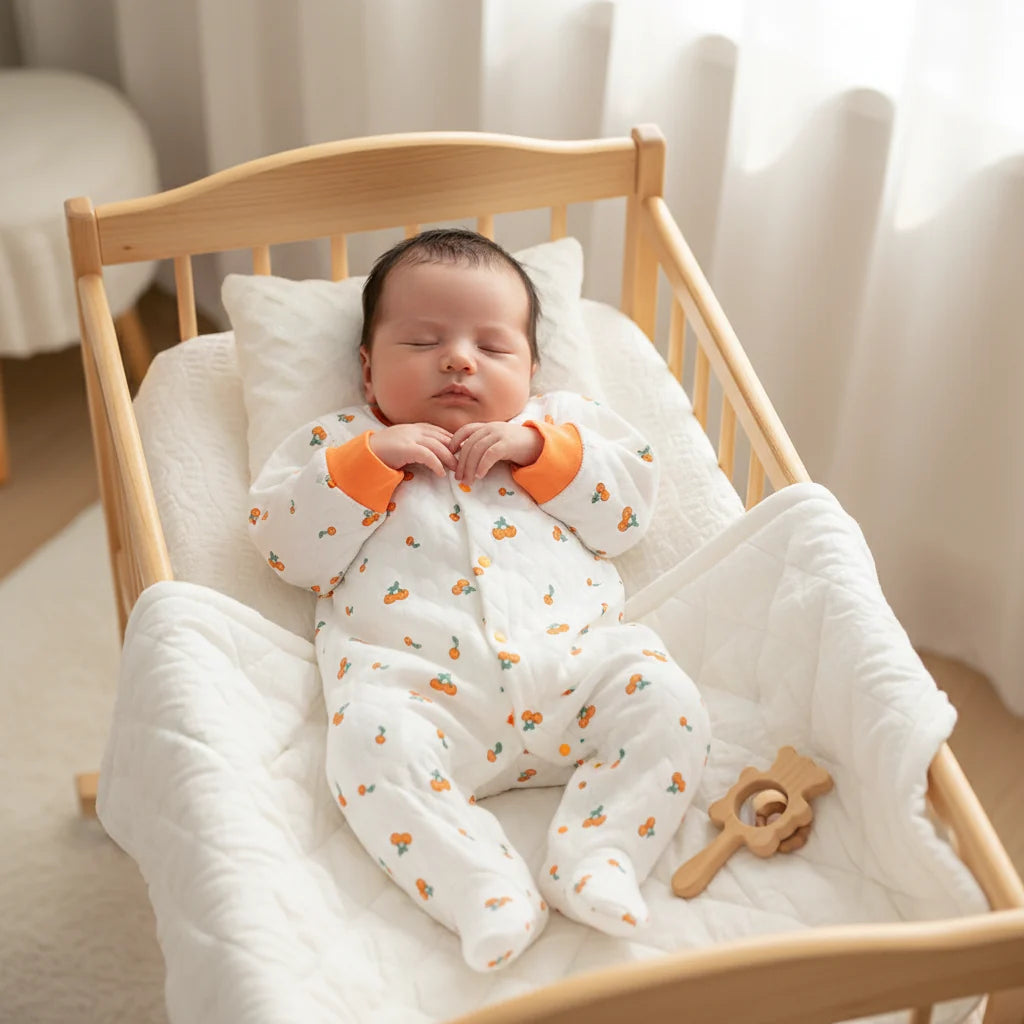 Cotton Padded Baby Romper Elite Autumn Winter Loungewear