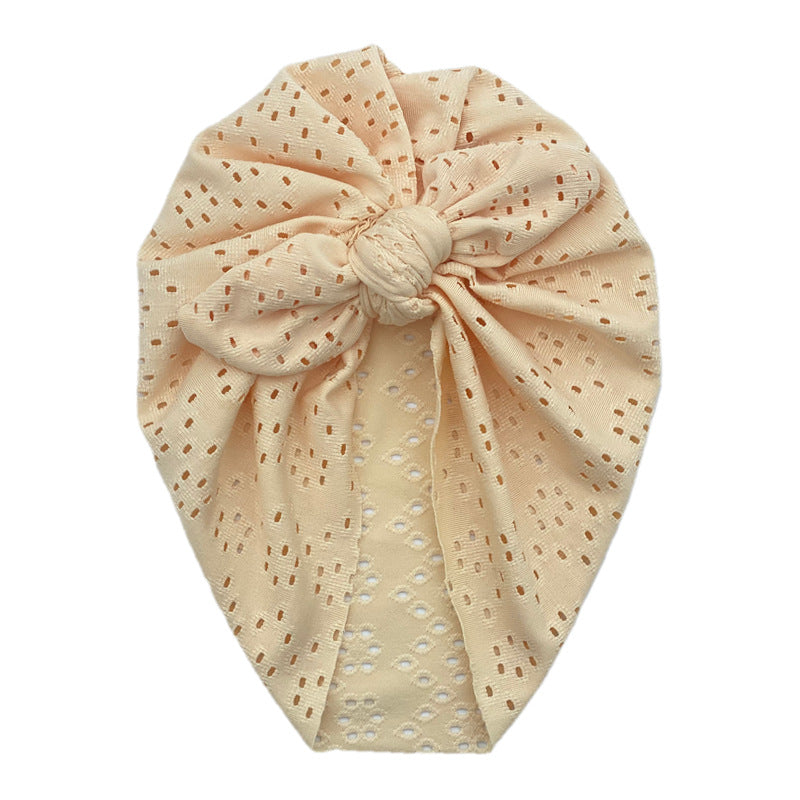 Baby Spring And Autumn Hollow Breathable Indian Hat