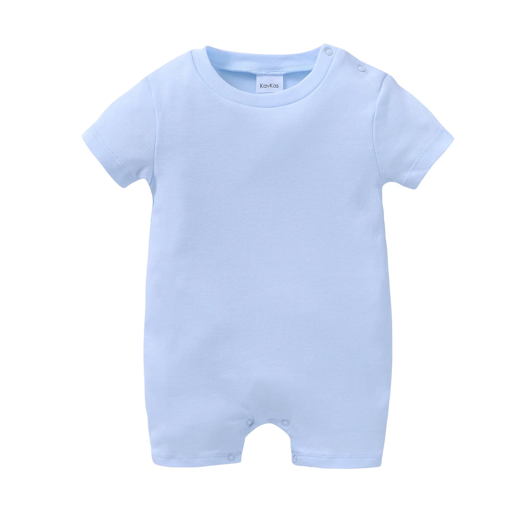 Kavkas 3 Pcs Baby Boy Girl Rompers 0-12M 100% Cotton Black White Grey Design Newborn Summer Clothes