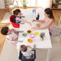 Portable Foldable Baby High Chair Aluminum Frame Hook On Limited Edition