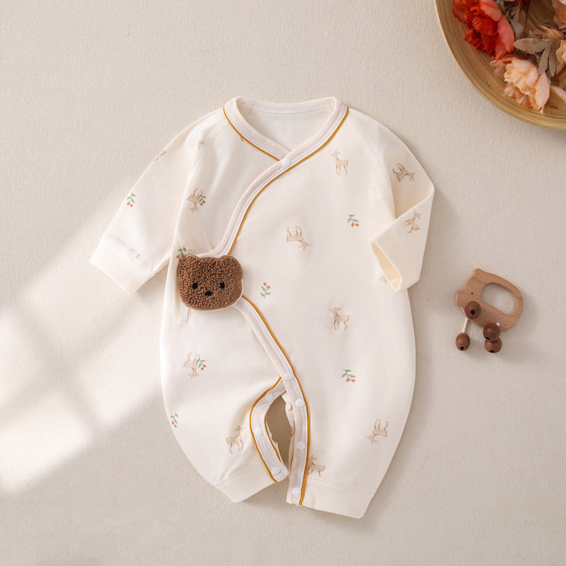 Newborn Jumpsuit Baby Butterfly Clothes Boneless Romper