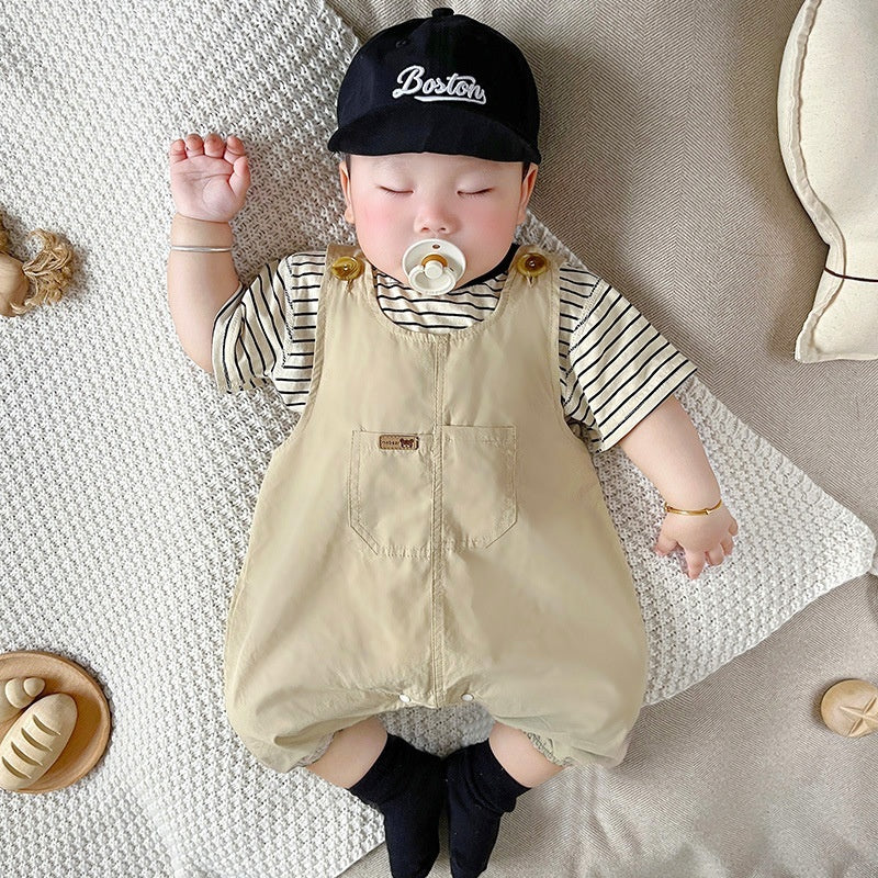 Korean-style Baby Clothes Two-piece Spring Outfit