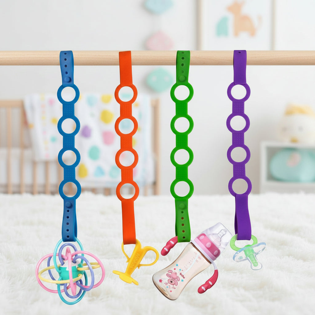 BabyGuard Pacifier Chain Silicone - Anti-Drop, Anti-Lost For Busy Babies