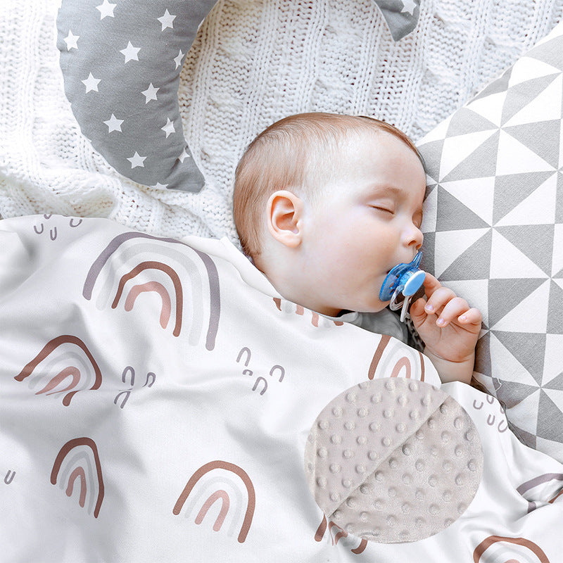 Pacify Beanie Blanket Newborn Baby Quilt