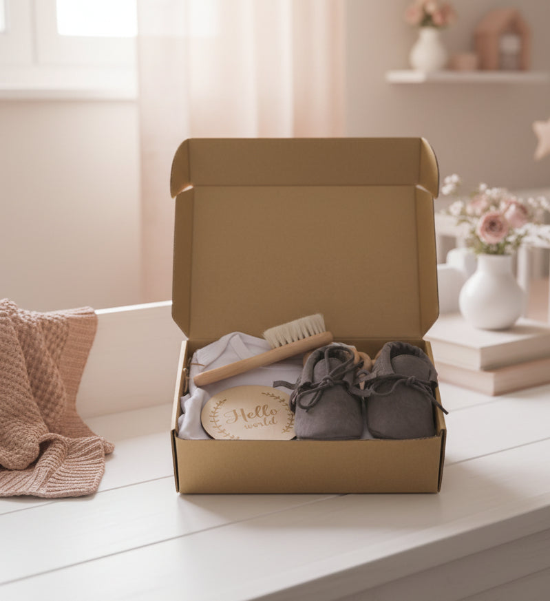 Baby Towel Newborn Bath Toy Set Gifts Box Double Sided Cotto