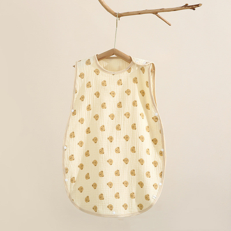 Newborn Baby Crepe Gauze Sleeping Bag Four Seasons Universal