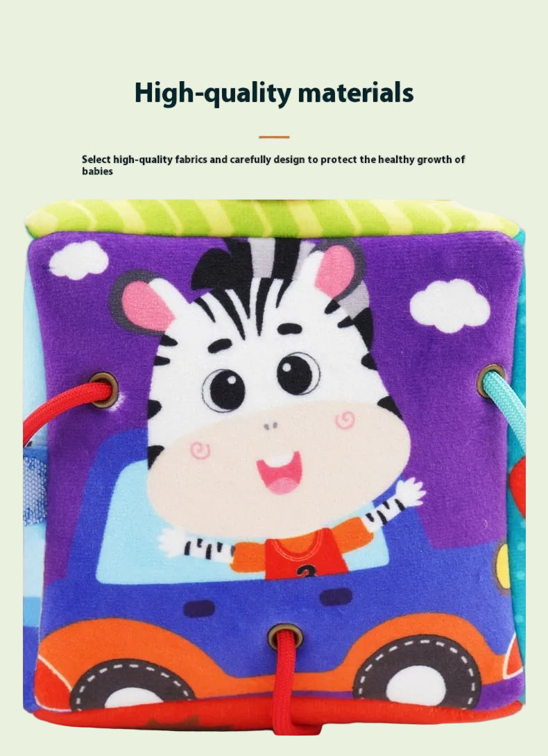 BabyJoy Newborn Puzzle Stroller Pendant Toy - Enhances Sensory And Motor Skills
