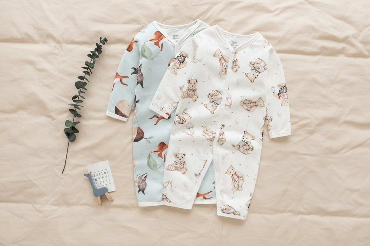 Spring And Autumn Baby Rompers Baby Bodysuit Baby Clothes