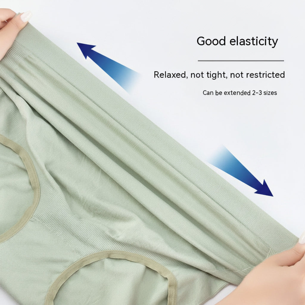 Thin Breathable Cotton Crotch Belly Support Postpartum Pregnant Women Seamless Underwear