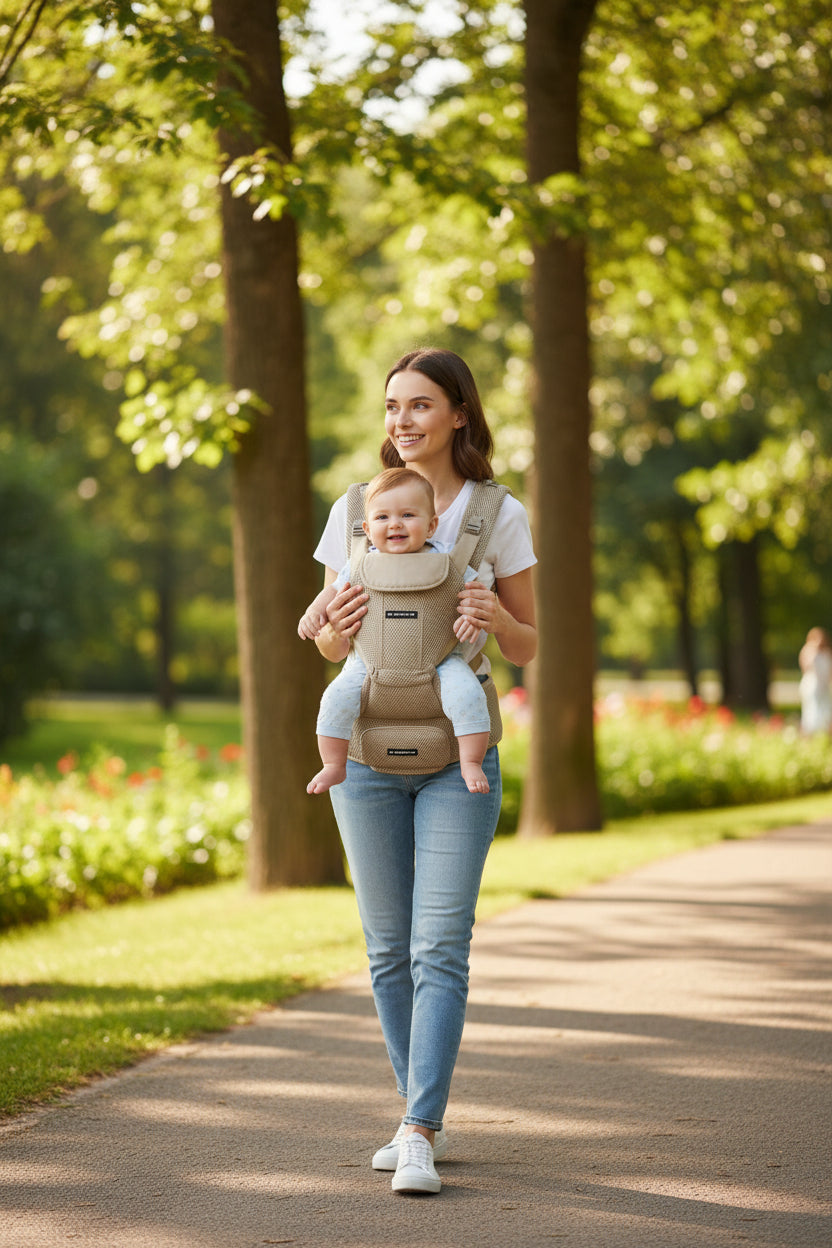 Lightweight And Breathable 3-in-1 Baby Carrier