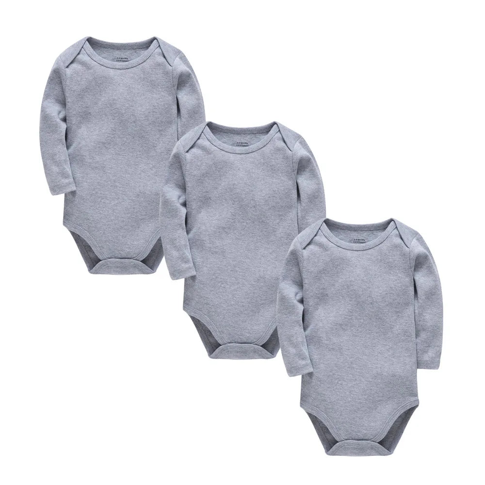 Kavkas 3 Pcs 5 Pcs 7 Pcs Baby Boy Bodysuit 0-24 Months 100% Cotton Full Sleeve Autumn Newborn Girls Clothes
