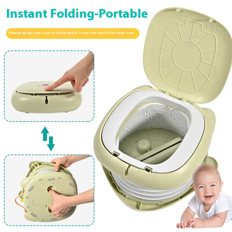 Cartoon Children's Foldable Toilet Mobile