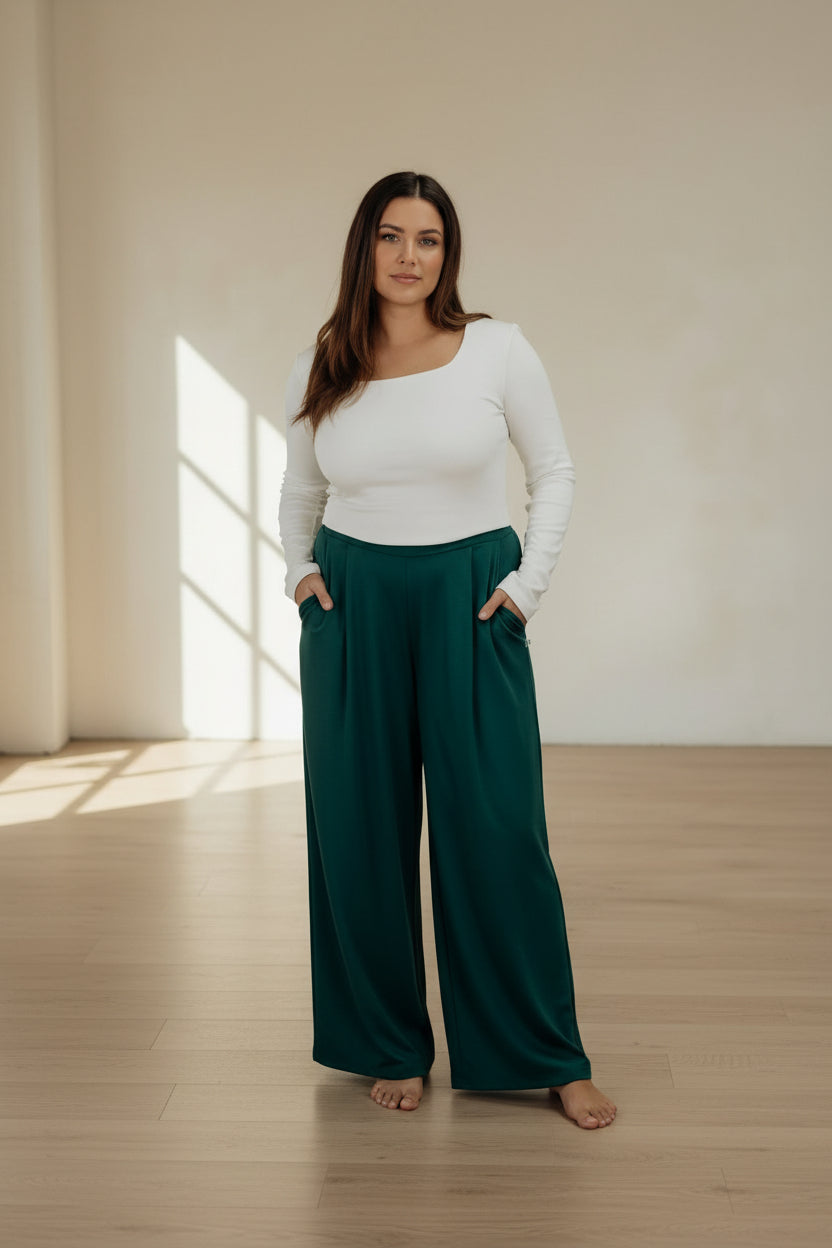 Ladies Bamboo Allegra Pants | Black