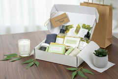 EarthyCare Eucalyptus Men Grooming Kit - All Natural Skincare For New Dads