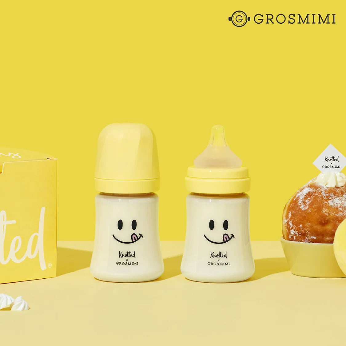 Grosmimi X knotted Baby Bottles And Gift Box