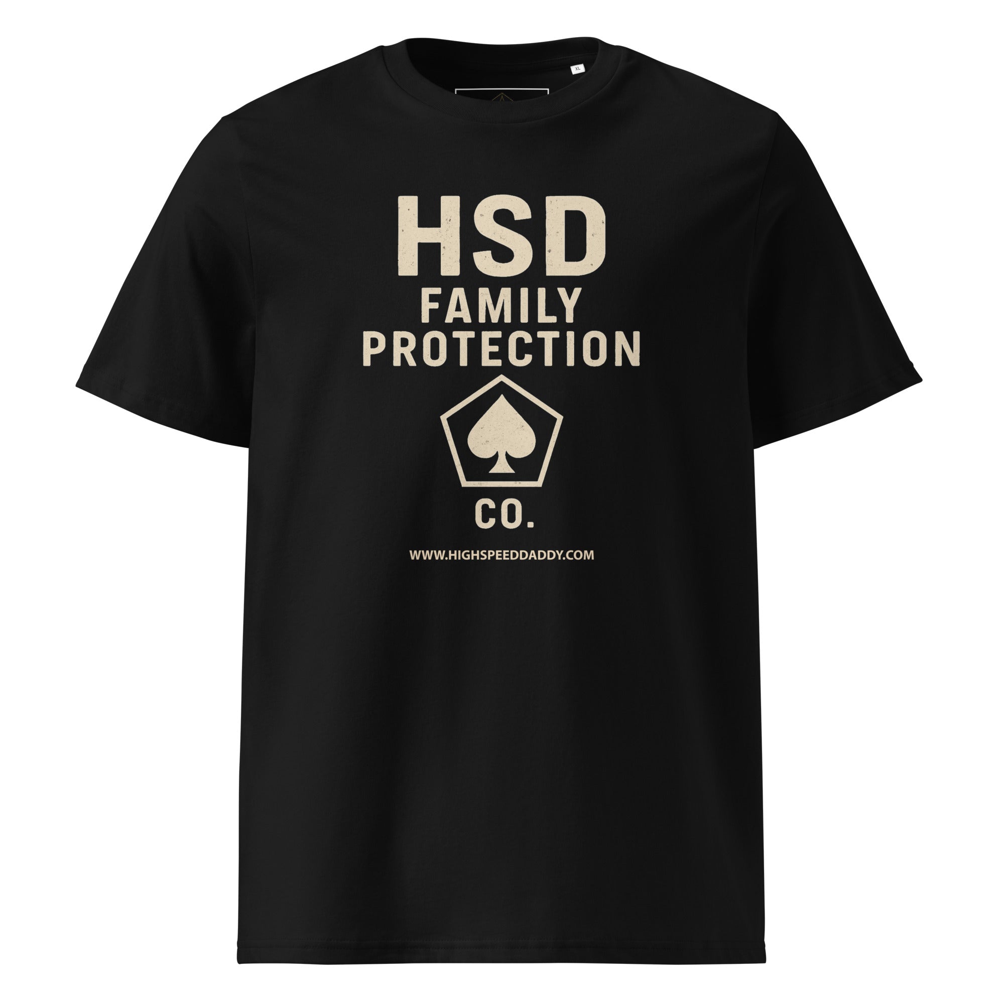 HSD Family Protection Co Unisex Organic Cotton T-Shirt