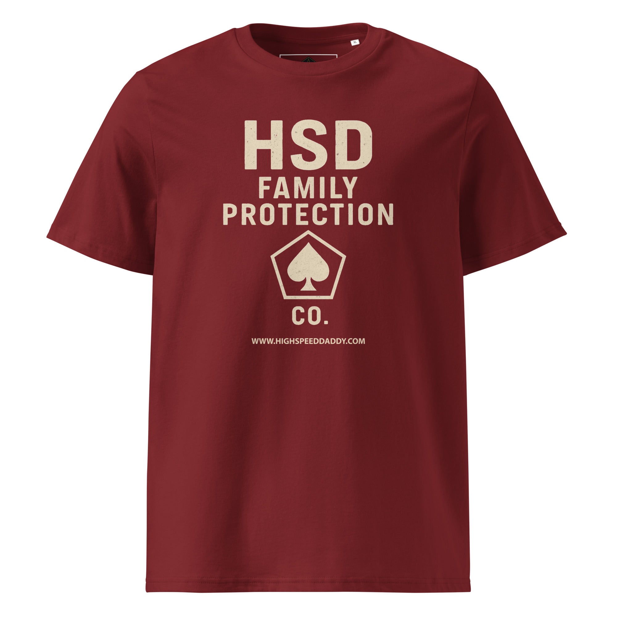 HSD Family Protection Co Unisex Organic Cotton T-Shirt
