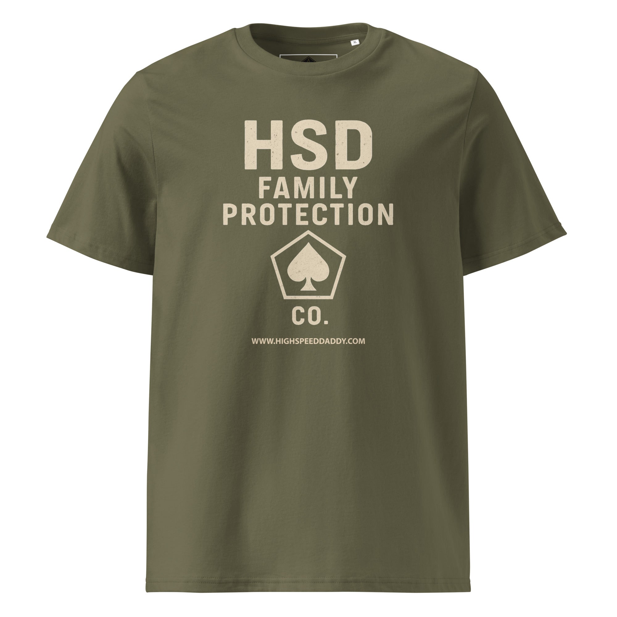 HSD Family Protection Co Unisex Organic Cotton T-Shirt