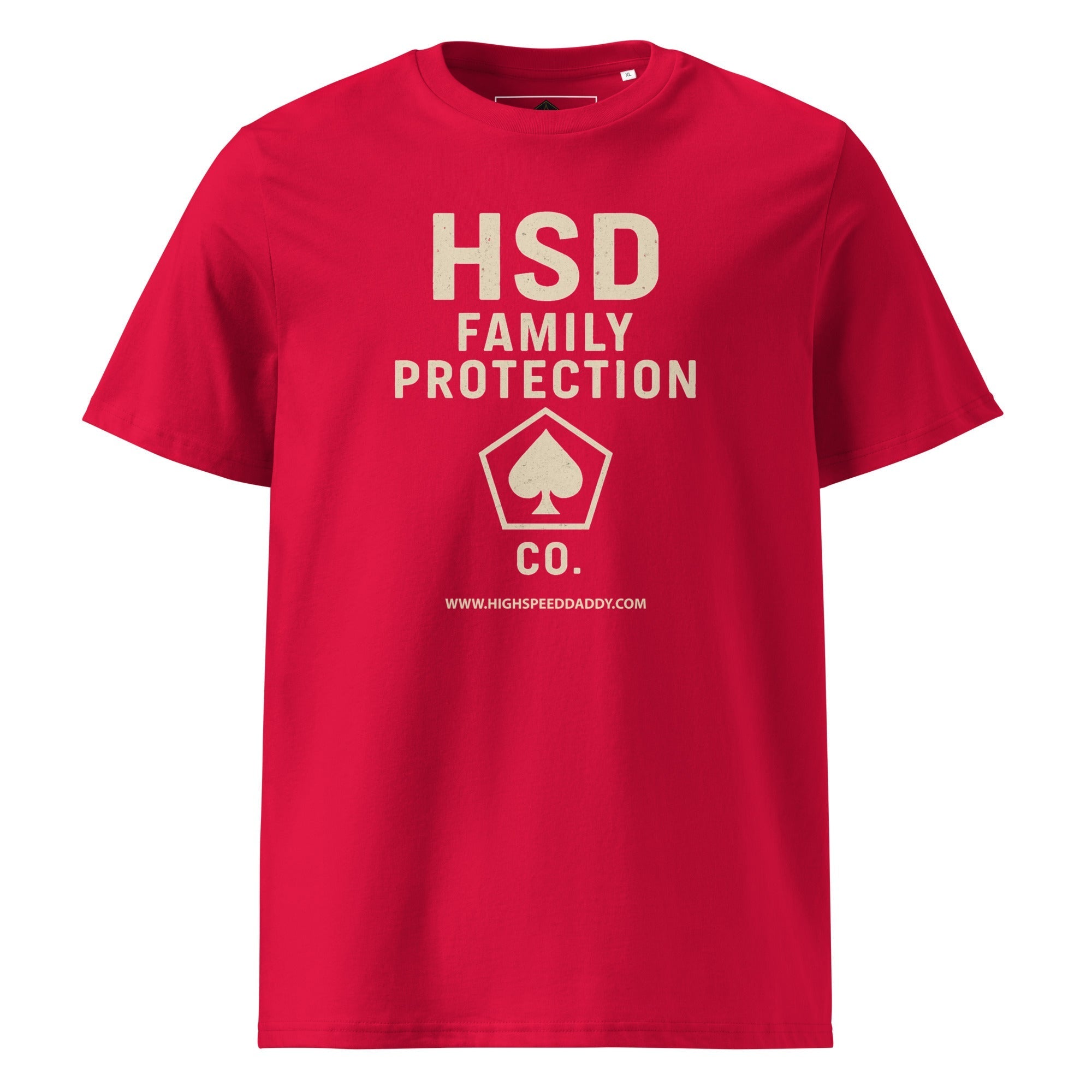 HSD Family Protection Co Unisex Organic Cotton T-Shirt