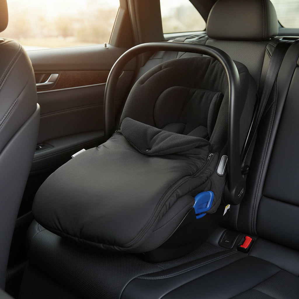 Universal Car Seat Footmuff / Cosy Toes - Fits All 3 And 5 Point Harnesses