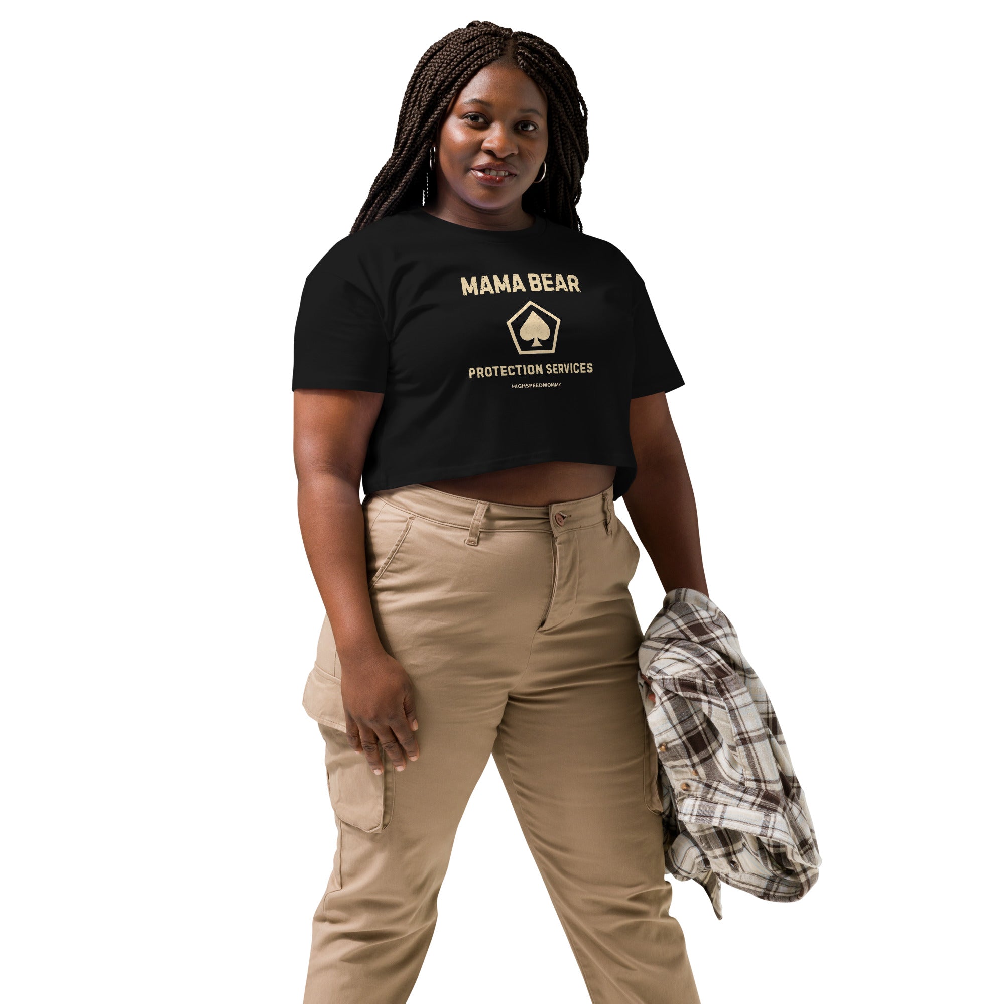 Mama Bear Women's Crop Top
