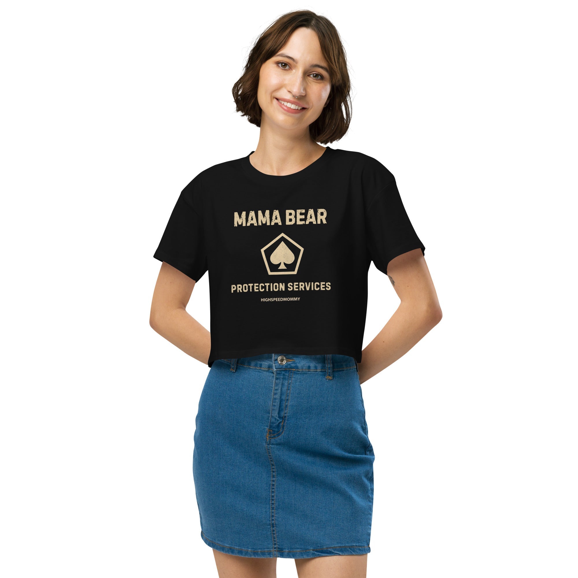Mama Bear Women's Crop Top