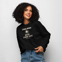 Strong Moms Women's Organic Crewneck Sweatshirt
