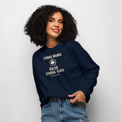 Strong Moms Women's Organic Crewneck Sweatshirt